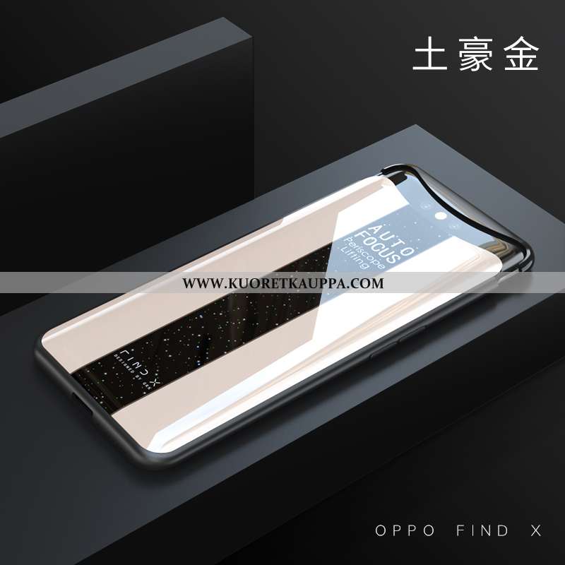 Kuori Oppo Find X, Kuoret Oppo Find X, Kotelo Oppo Find X Suojaus Lasi Puhelimen Kova Pehmeä Neste M