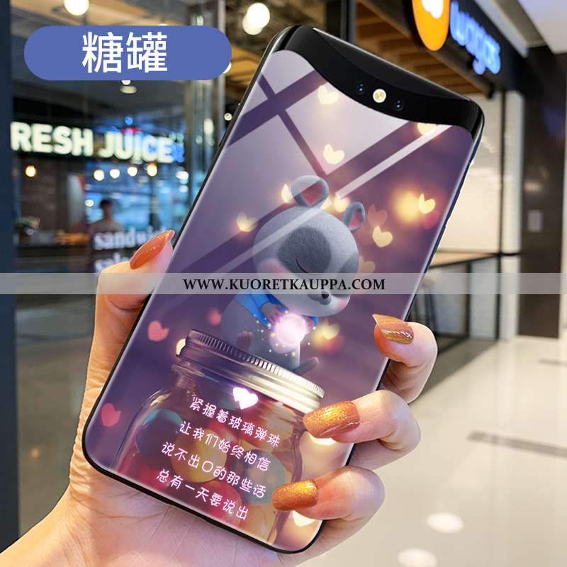 Kuori Oppo Find X, Kuoret Oppo Find X, Kotelo Oppo Find X Suuntaus Suojaus Punainen Net Red