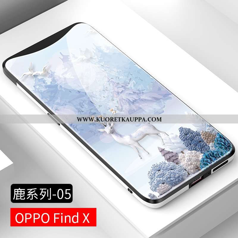 Kuori Oppo Find X, Kuoret Oppo Find X, Kotelo Oppo Find X Tila Persoonallisuus Sininen Luova Uusi