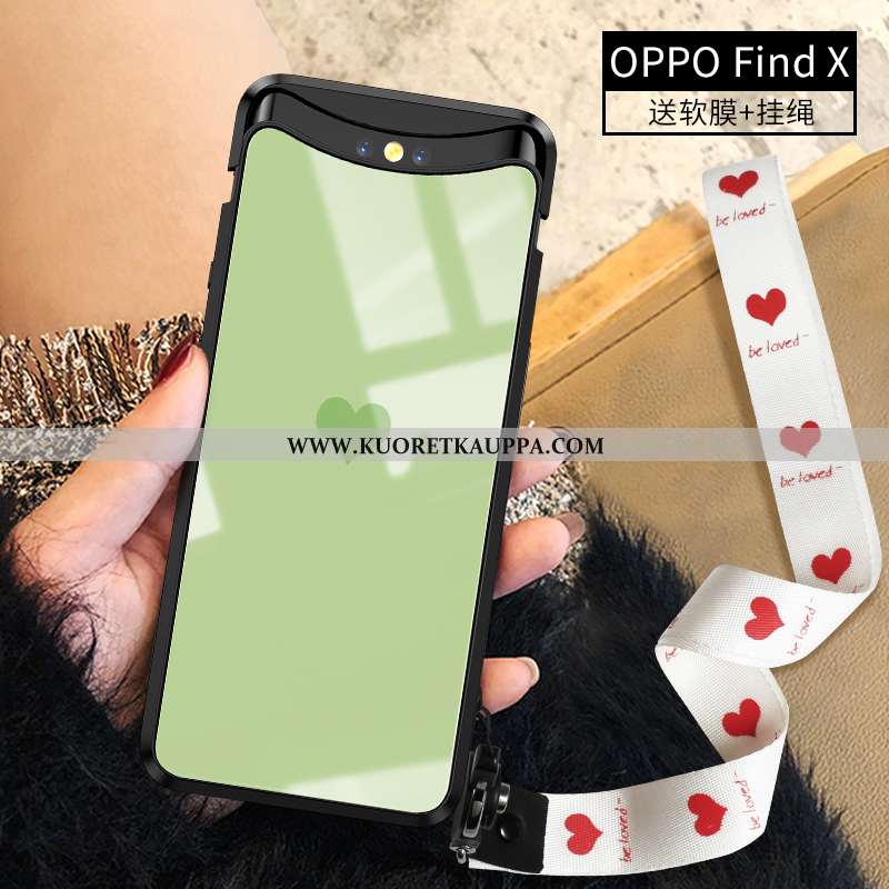 Kuori Oppo Find X, Kuoret Oppo Find X, Kotelo Oppo Find X Ultra Valo Keltainen Yksinkertainen Persoo