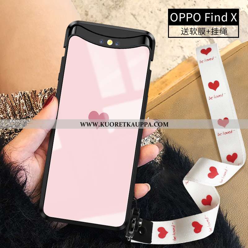 Kuori Oppo Find X, Kuoret Oppo Find X, Kotelo Oppo Find X Ultra Valo Keltainen Yksinkertainen Persoo