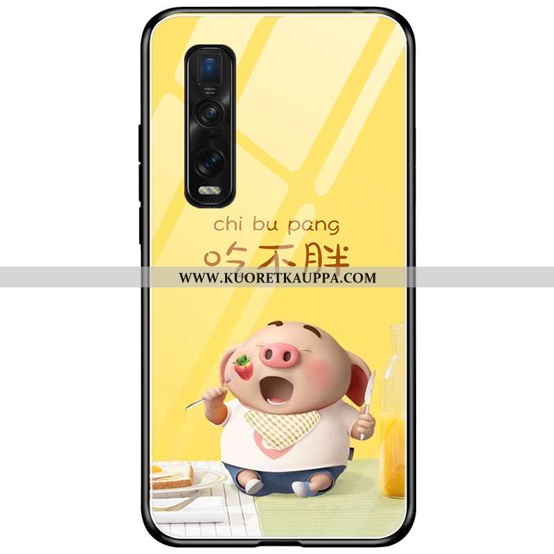 Kuori Oppo Find X2 Pro, Kuoret Oppo Find X2 Pro, Kotelo Oppo Find X2 Pro Lasi Persoonallisuus All In