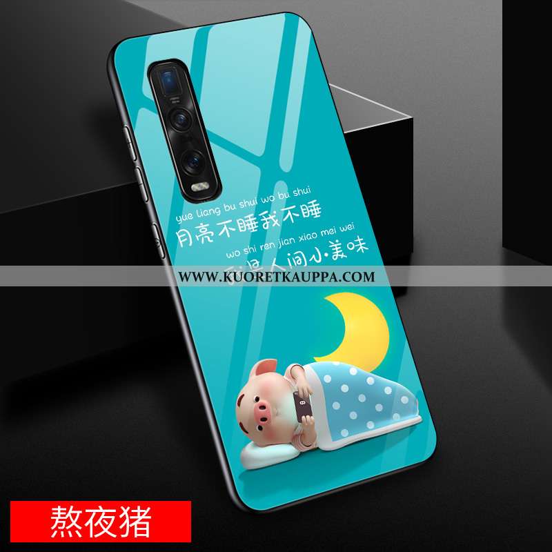 Kuori Oppo Find X2 Pro, Kuoret Oppo Find X2 Pro, Kotelo Oppo Find X2 Pro Lasi Persoonallisuus All In