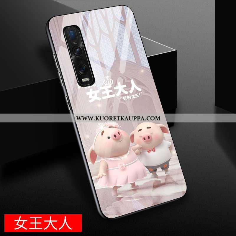 Kuori Oppo Find X2 Pro, Kuoret Oppo Find X2 Pro, Kotelo Oppo Find X2 Pro Lasi Persoonallisuus All In