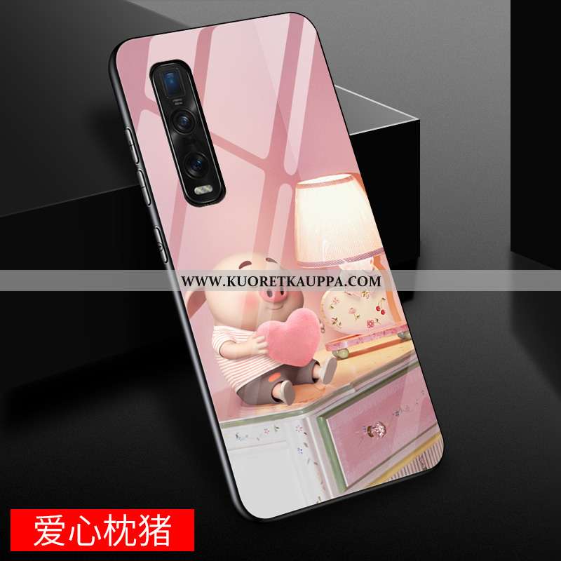 Kuori Oppo Find X2 Pro, Kuoret Oppo Find X2 Pro, Kotelo Oppo Find X2 Pro Lasi Persoonallisuus All In