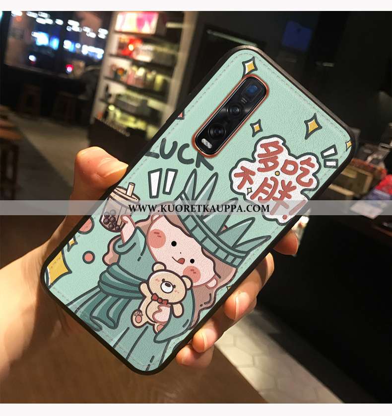 Kuori Oppo Find X2 Pro, Kuoret Oppo Find X2 Pro, Kotelo Oppo Find X2 Pro Luova Kohokuviointi Silikon