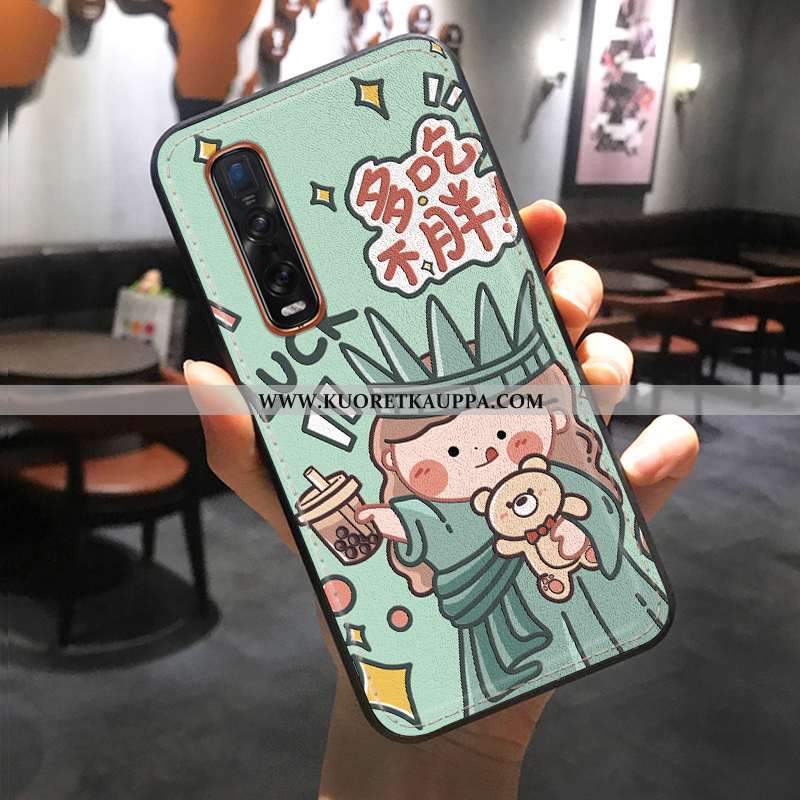 Kuori Oppo Find X2 Pro, Kuoret Oppo Find X2 Pro, Kotelo Oppo Find X2 Pro Luova Kohokuviointi Silikon