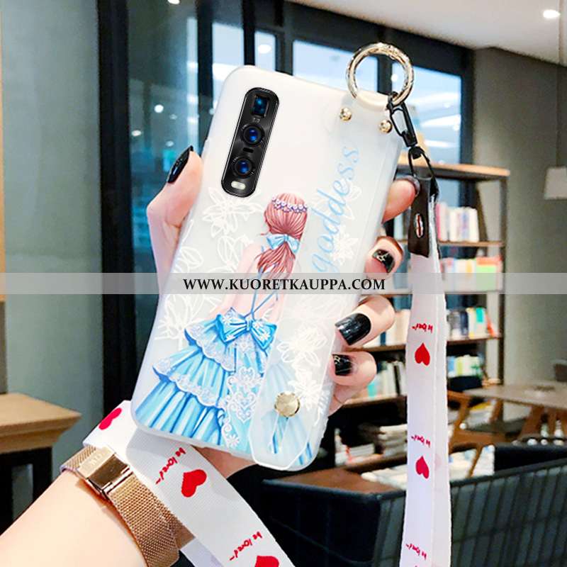 Kuori Oppo Find X2 Pro, Kuoret Oppo Find X2 Pro, Kotelo Oppo Find X2 Pro Luova Suojaus Net Red Uusi 