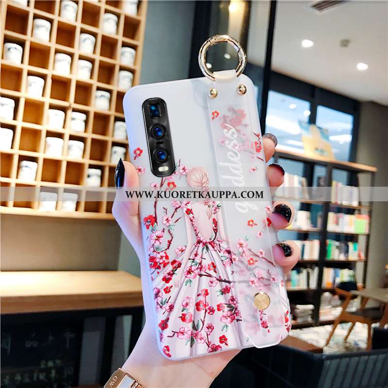 Kuori Oppo Find X2 Pro, Kuoret Oppo Find X2 Pro, Kotelo Oppo Find X2 Pro Luova Suojaus Net Red Uusi 