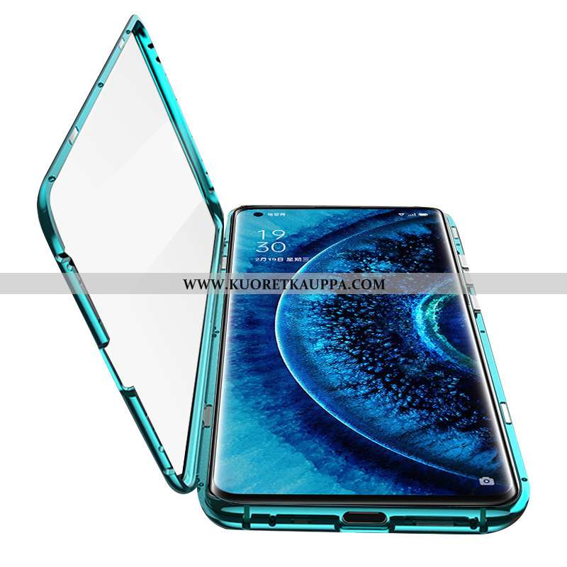 Kuori Oppo Find X2 Pro, Kuoret Oppo Find X2 Pro, Kotelo Oppo Find X2 Pro Metalli Suojaus Läpinäkyvä 