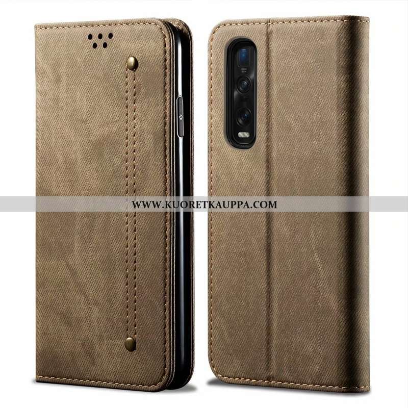 Kuori Oppo Find X2 Pro, Kuoret Oppo Find X2 Pro, Kotelo Oppo Find X2 Pro Nahkakuori Suojaus Liiketoi