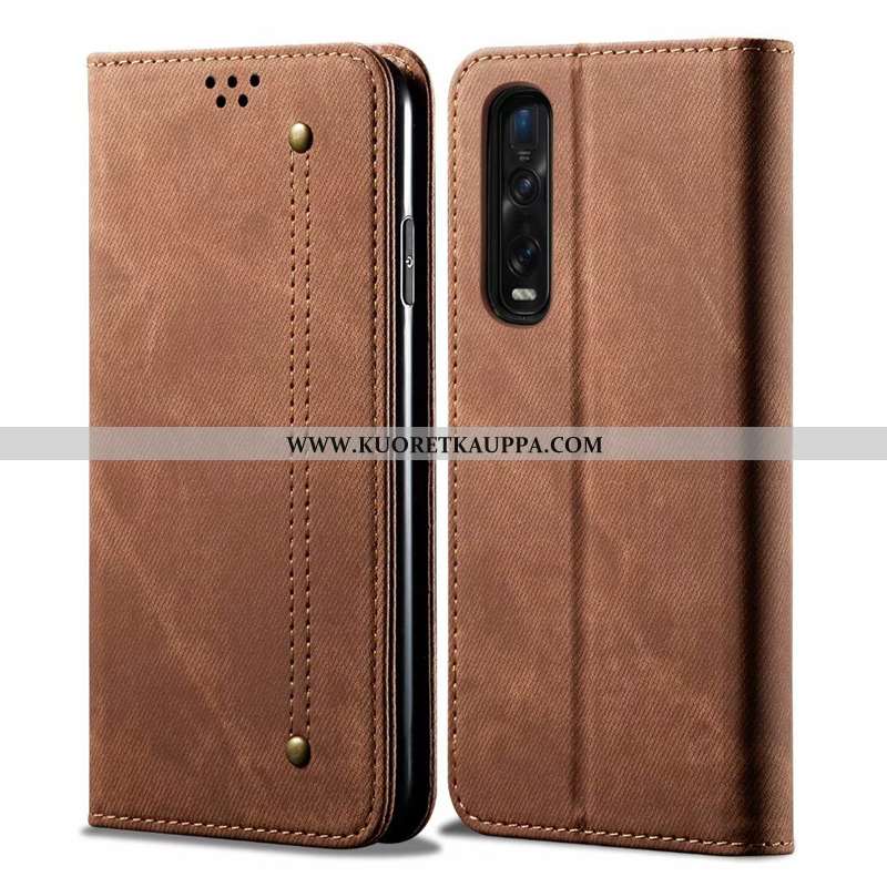 Kuori Oppo Find X2 Pro, Kuoret Oppo Find X2 Pro, Kotelo Oppo Find X2 Pro Nahkakuori Suojaus Liiketoi