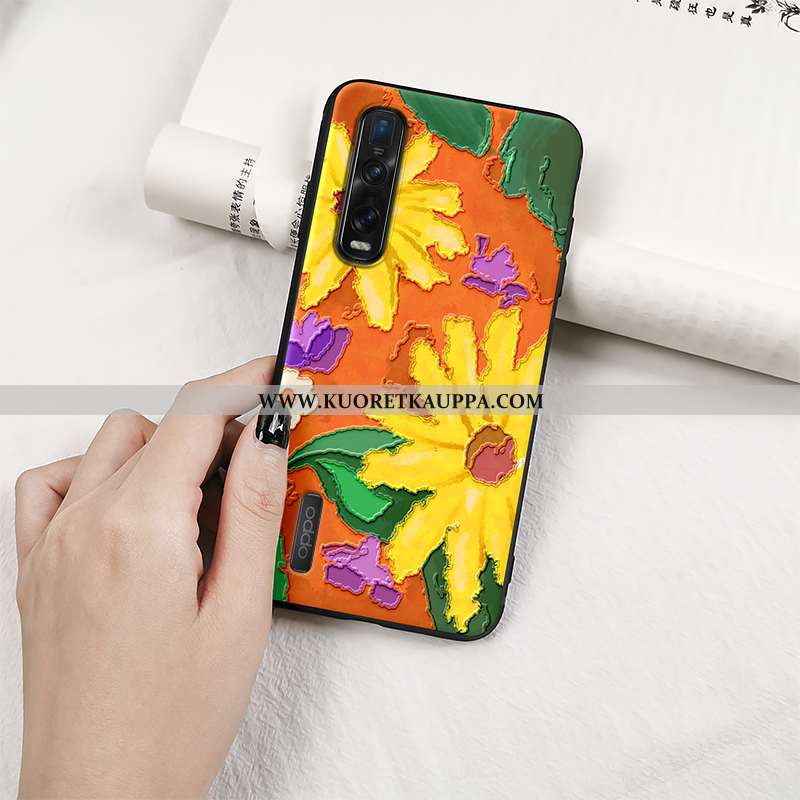 Kuori Oppo Find X2 Pro, Kuoret Oppo Find X2 Pro, Kotelo Oppo Find X2 Pro Pehmeä Neste Silikoni Kukki