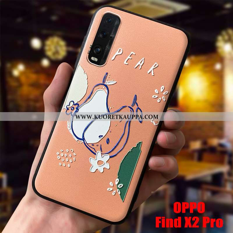 Kuori Oppo Find X2 Pro, Kuoret Oppo Find X2 Pro, Kotelo Oppo Find X2 Pro Persoonallisuus Luova Vihre