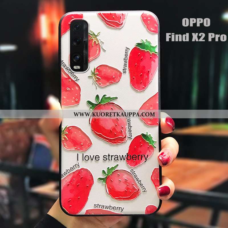 Kuori Oppo Find X2 Pro, Kuoret Oppo Find X2 Pro, Kotelo Oppo Find X2 Pro Pesty Suede Persoonallisuus