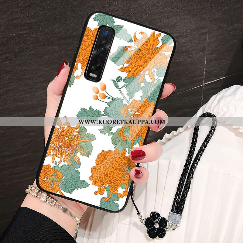 Kuori Oppo Find X2 Pro, Kuoret Oppo Find X2 Pro, Kotelo Oppo Find X2 Pro Silikoni Suojaus Net Red Pe