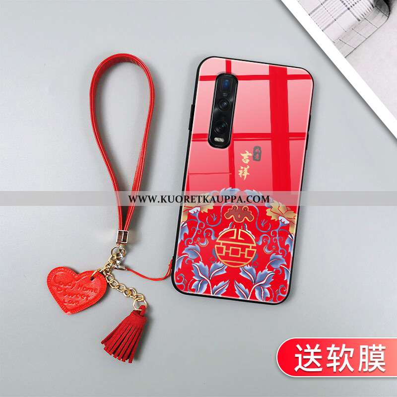 Kuori Oppo Find X2 Pro, Kuoret Oppo Find X2 Pro, Kotelo Oppo Find X2 Pro Suojaus Lasi Musta Suuntaus