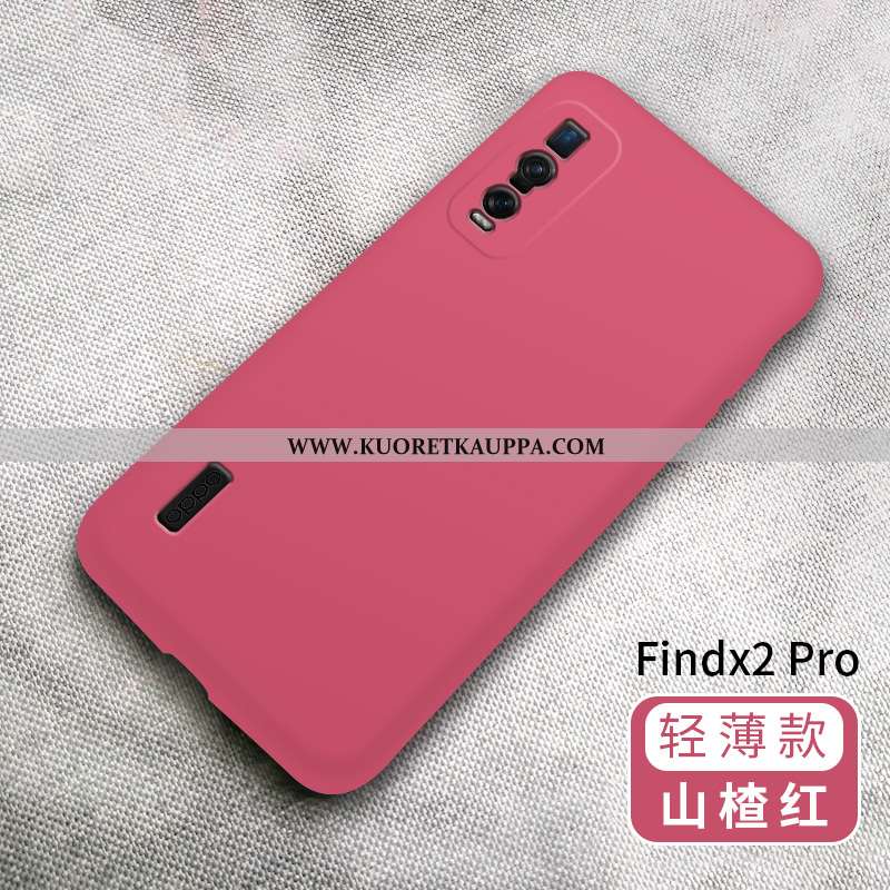 Kuori Oppo Find X2 Pro, Kuoret Oppo Find X2 Pro, Kotelo Oppo Find X2 Pro Suojaus Pesty Suede Pehmeä 