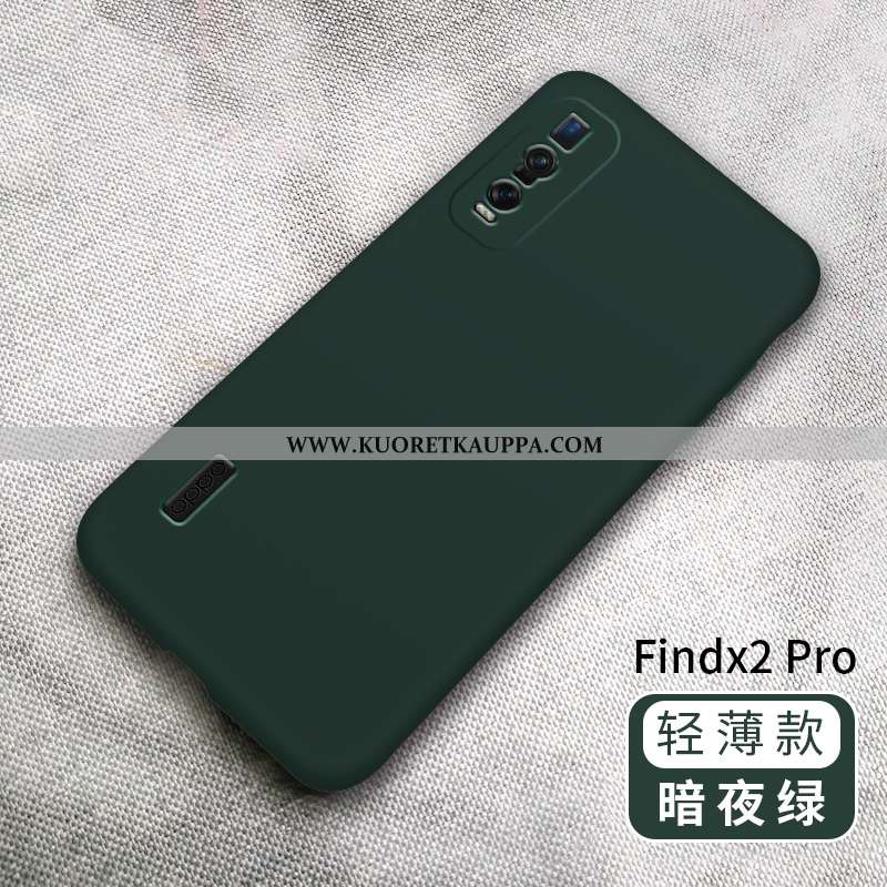 Kuori Oppo Find X2 Pro, Kuoret Oppo Find X2 Pro, Kotelo Oppo Find X2 Pro Suojaus Pesty Suede Pehmeä 
