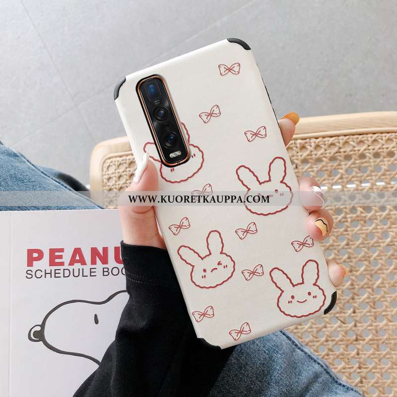 Kuori Oppo Find X2 Pro, Kuoret Oppo Find X2 Pro, Kotelo Oppo Find X2 Pro Suojaus Tila Sarjakuva Valk