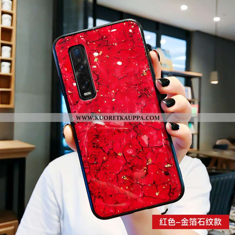 Kuori Oppo Find X2 Pro, Kuoret Oppo Find X2 Pro, Kotelo Oppo Find X2 Pro Suuntaus Pehmeä Neste Lasi 