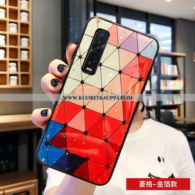 Kuori Oppo Find X2 Pro, Kuoret Oppo Find X2 Pro, Kotelo Oppo Find X2 Pro Suuntaus Pehmeä Neste Lasi 