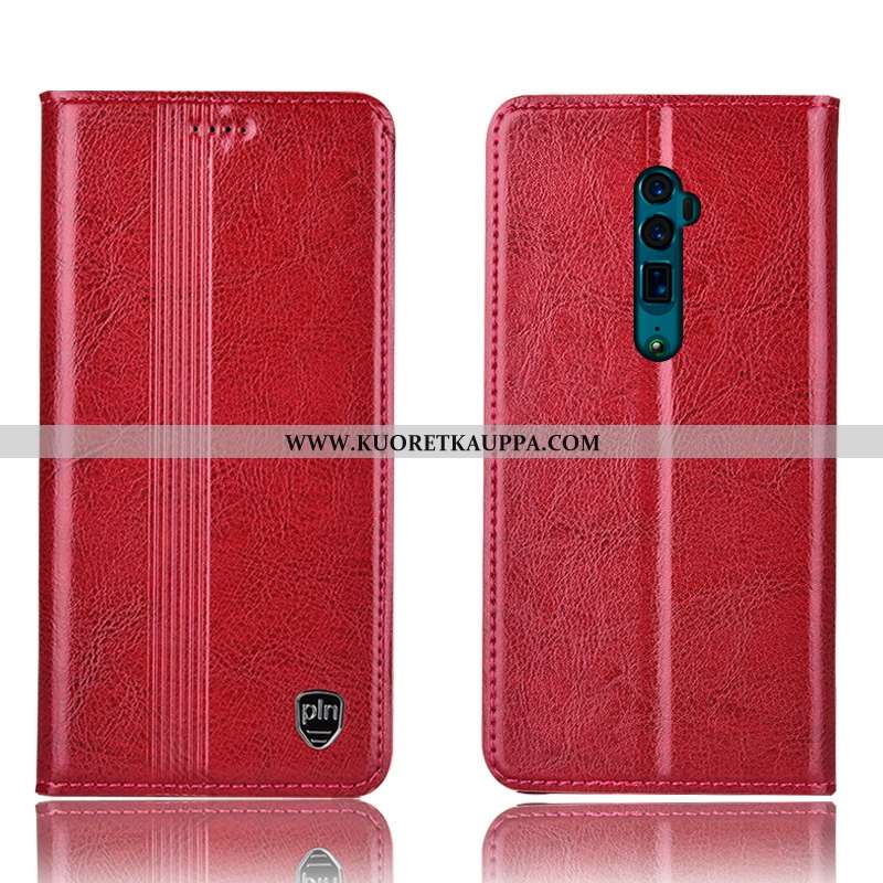 Kuori Oppo Reno 10x Zoom, Kuoret Oppo Reno 10x Zoom, Kotelo Oppo Reno 10x Zoom Aito Nahka Suojaus Al