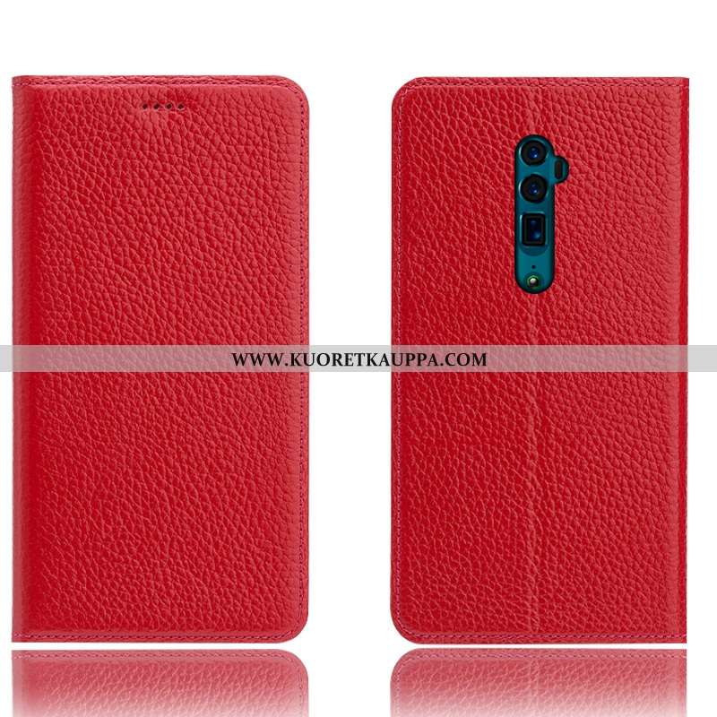 Kuori Oppo Reno 10x Zoom, Kuoret Oppo Reno 10x Zoom, Kotelo Oppo Reno 10x Zoom Aito Nahka Suojaus Pu