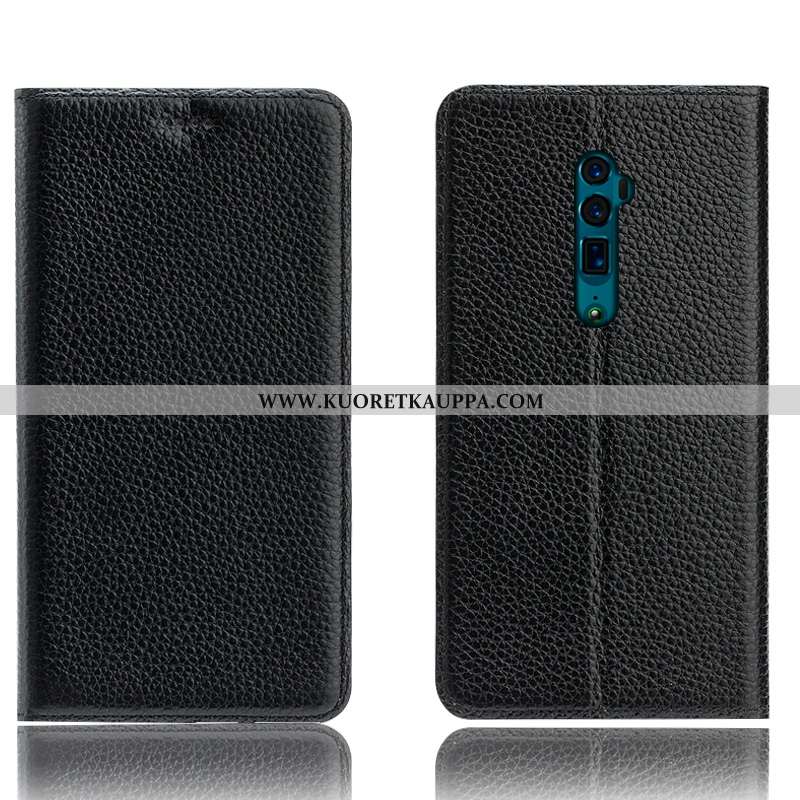 Kuori Oppo Reno 10x Zoom, Kuoret Oppo Reno 10x Zoom, Kotelo Oppo Reno 10x Zoom Aito Nahka Suojaus Pu