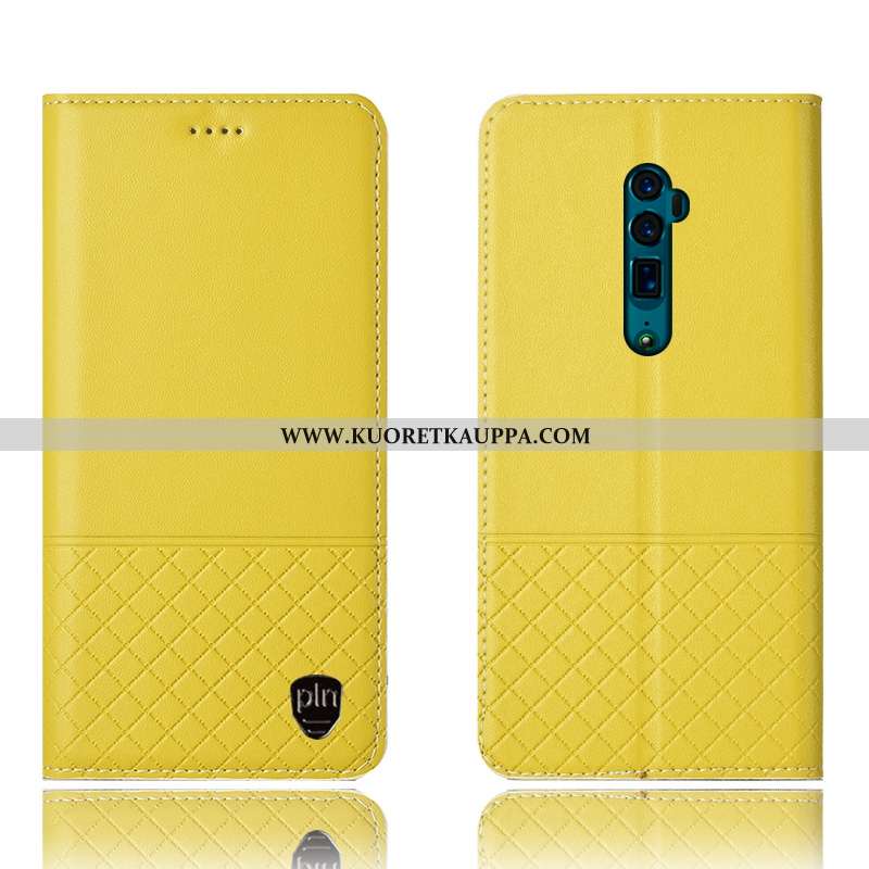 Kuori Oppo Reno 10x Zoom, Kuoret Oppo Reno 10x Zoom, Kotelo Oppo Reno 10x Zoom Suojaus Aito Nahka Mu