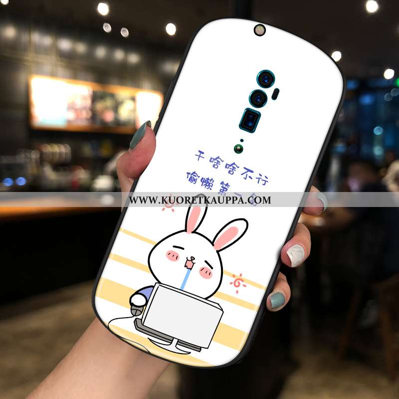 Kuori Oppo Reno 10x Zoom, Kuoret Oppo Reno 10x Zoom, Kotelo Oppo Reno 10x Zoom Suuntaus Lasi Valkoin