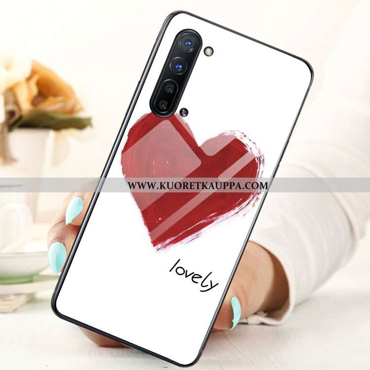 Kuori Oppo Reno 3, Kuoret Oppo Reno 3, Kotelo Oppo Reno 3 Lasi Sininen Puhelimen