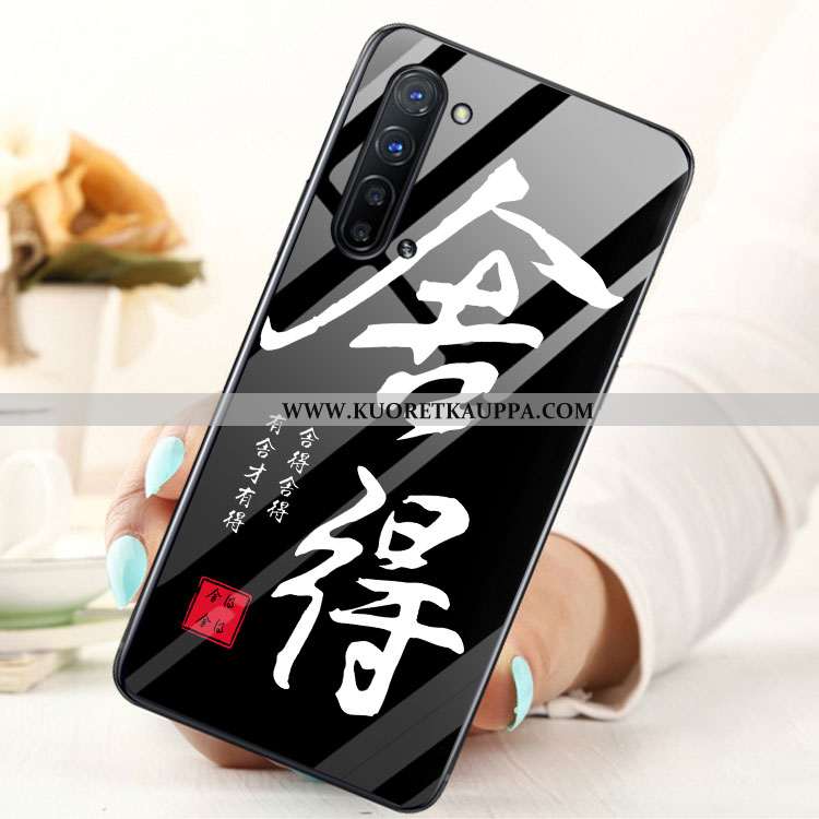 Kuori Oppo Reno 3, Kuoret Oppo Reno 3, Kotelo Oppo Reno 3 Lasi Sininen Puhelimen