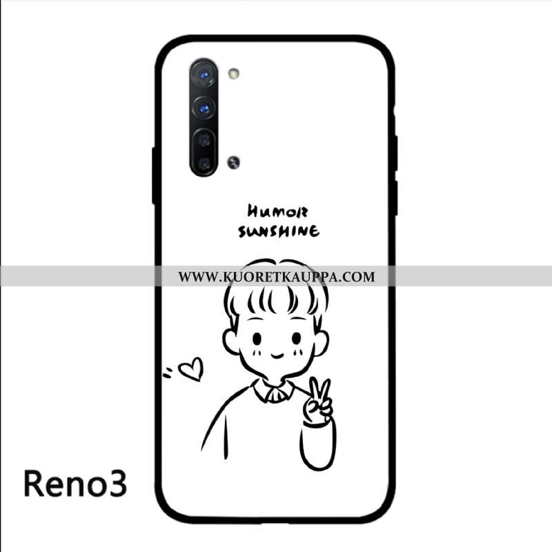 Kuori Oppo Reno 3, Kuoret Oppo Reno 3, Kotelo Oppo Reno 3 Luova Suojaus Net Red Yksinkertainen Rakas
