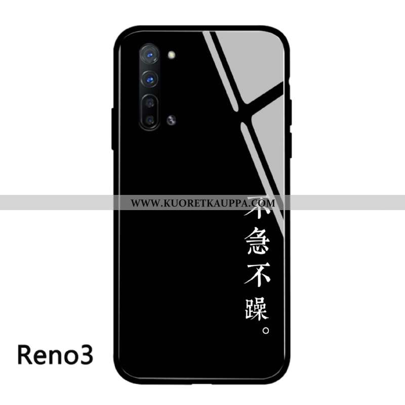 Kuori Oppo Reno 3, Kuoret Oppo Reno 3, Kotelo Oppo Reno 3 Luova Suojaus Puhelimen Mustat