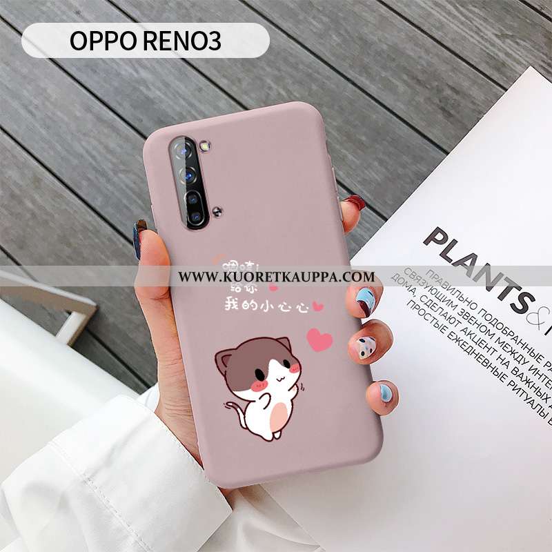 Kuori Oppo Reno 3, Kuoret Oppo Reno 3, Kotelo Oppo Reno 3 Persoonallisuus Luova Rakastunut Silikoni 
