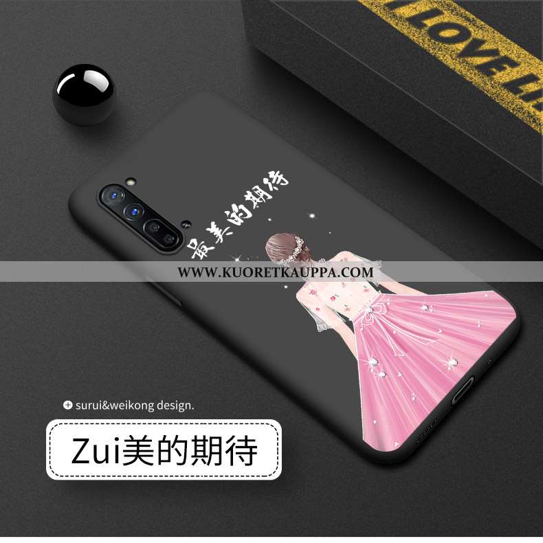 Kuori Oppo Reno 3, Kuoret Oppo Reno 3, Kotelo Oppo Reno 3 Pesty Suede Silikoni Puhelimen Ylellisyys 