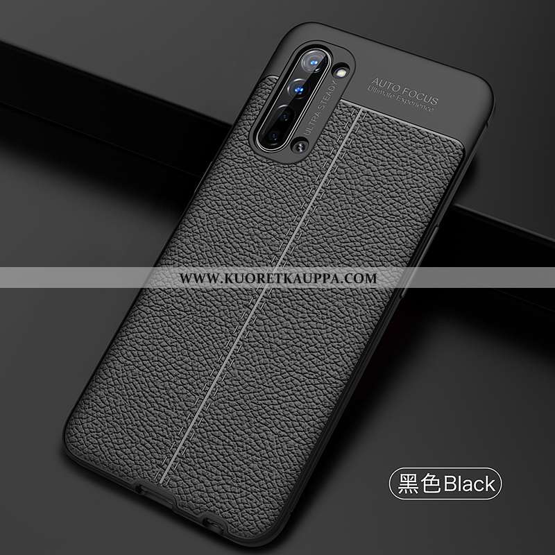 Kuori Oppo Reno 3, Kuoret Oppo Reno 3, Kotelo Oppo Reno 3 Silikoni Murtumaton Viileä Musta Puhelimen