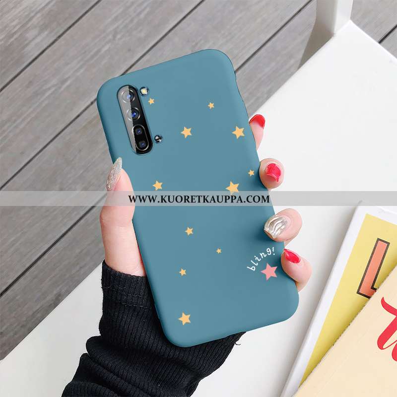 Kuori Oppo Reno 3, Kuoret Oppo Reno 3, Kotelo Oppo Reno 3 Silikoni Suojaus Net Red Yksinkertainen Si