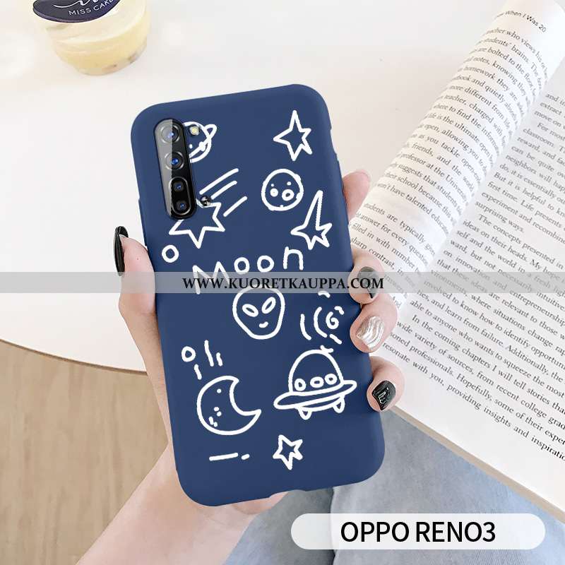 Kuori Oppo Reno 3, Kuoret Oppo Reno 3, Kotelo Oppo Reno 3 Silikoni Suojaus Tähti Luova Murtumaton Vi