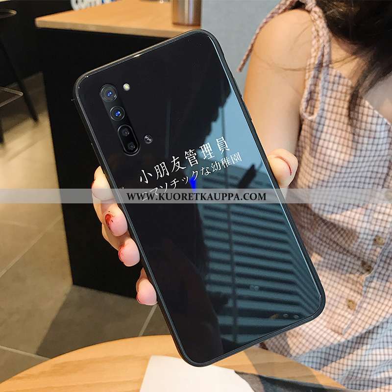 Kuori Oppo Reno 3, Kuoret Oppo Reno 3, Kotelo Oppo Reno 3 Suojaus Lasi Pieni Mustat
