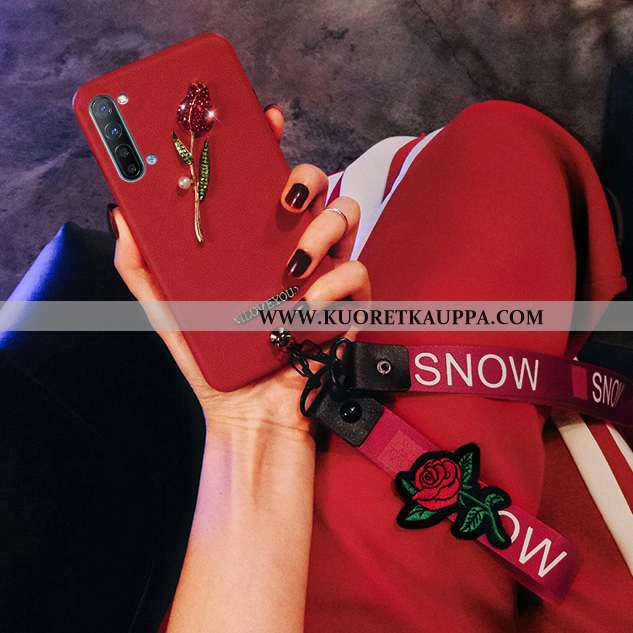 Kuori Oppo Reno 3, Kuoret Oppo Reno 3, Kotelo Oppo Reno 3 Suojaus Ripustettavat Koristeet Musta Puhe