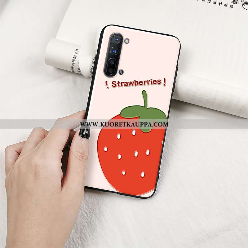 Kuori Oppo Reno 3, Kuoret Oppo Reno 3, Kotelo Oppo Reno 3 Suuntaus Pehmeä Neste Mansikka Silikoni Mu