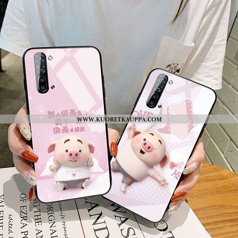 Kuori Oppo Reno 3, Kuoret Oppo Reno 3, Kotelo Oppo Reno 3 Suuntaus Silikoni Lasi Murtumaton Kukka Pi