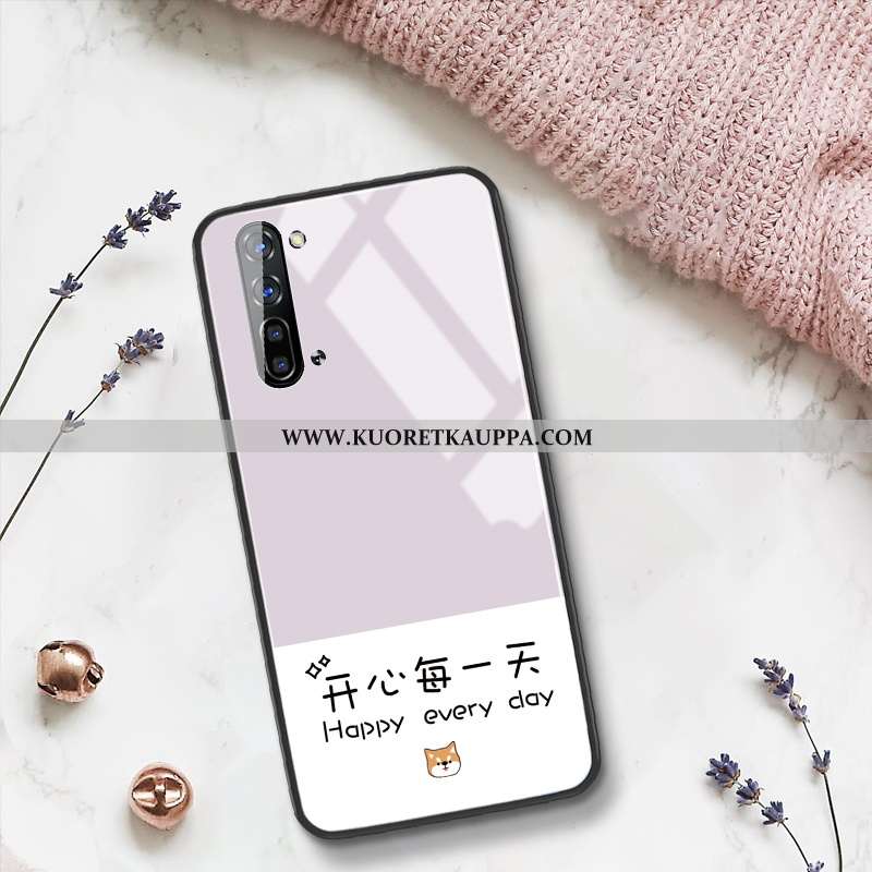 Kuori Oppo Reno 3, Kuoret Oppo Reno 3, Kotelo Oppo Reno 3 Suuntaus Silikoni Lasi Pieni Pinkki