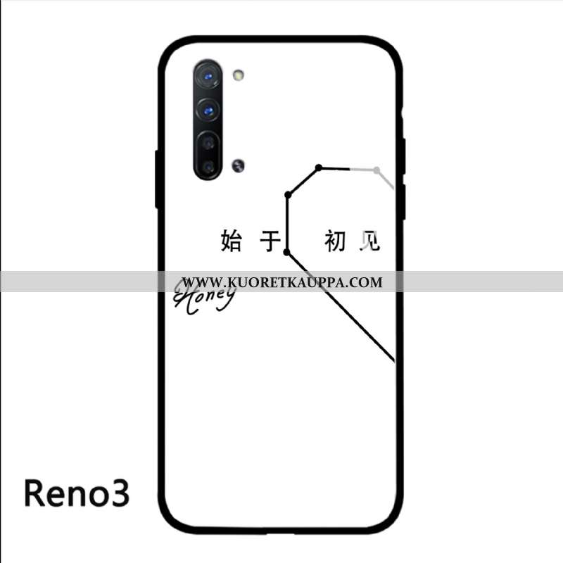 Kuori Oppo Reno 3, Kuoret Oppo Reno 3, Kotelo Oppo Reno 3 Suuntaus Suojaus Rakastunut Lasi Yksinkert