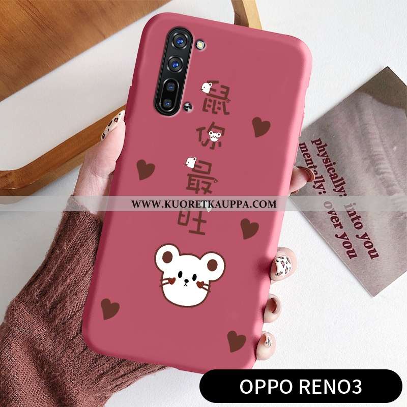 Kuori Oppo Reno 3, Kuoret Oppo Reno 3, Kotelo Oppo Reno 3 Tila Persoonallisuus Yksinkertainen Pehmeä