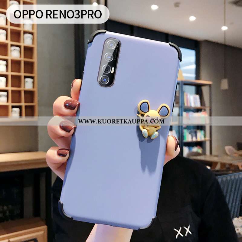Kuori Oppo Reno 3 Pro, Kuoret Oppo Reno 3 Pro, Kotelo Oppo Reno 3 Pro Ihana Ultra Pesty Suede Kustan