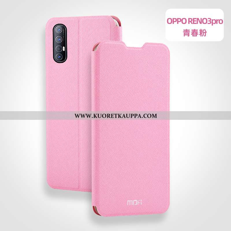 Kuori Oppo Reno 3 Pro, Kuoret Oppo Reno 3 Pro, Kotelo Oppo Reno 3 Pro Nahkakuori Silikoni Puhelimen 