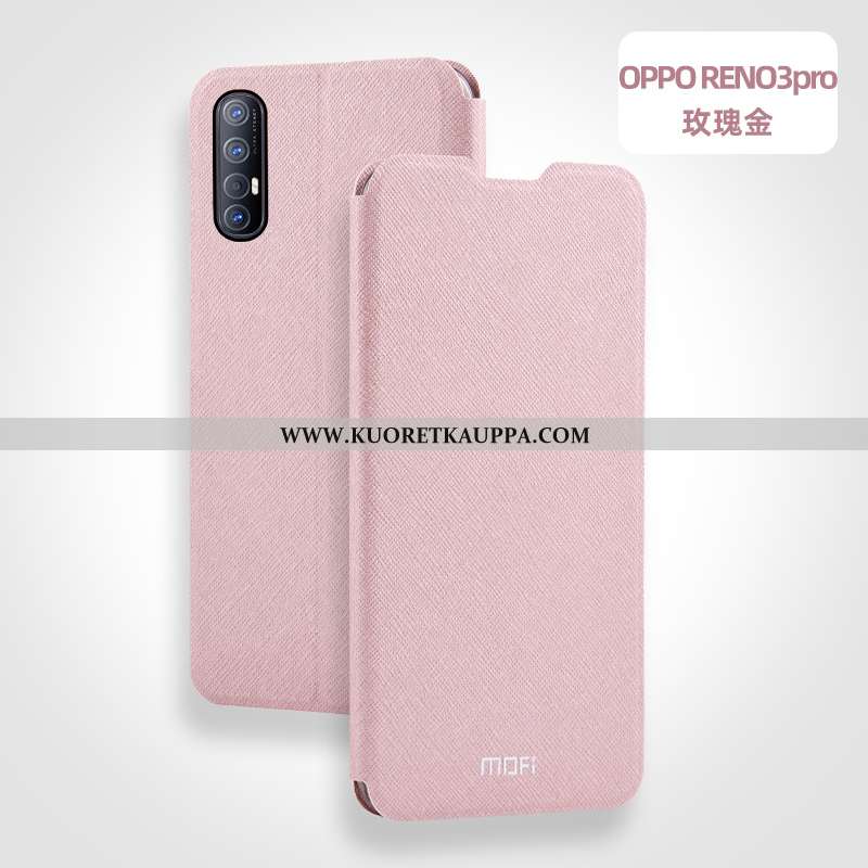 Kuori Oppo Reno 3 Pro, Kuoret Oppo Reno 3 Pro, Kotelo Oppo Reno 3 Pro Nahkakuori Silikoni Puhelimen 